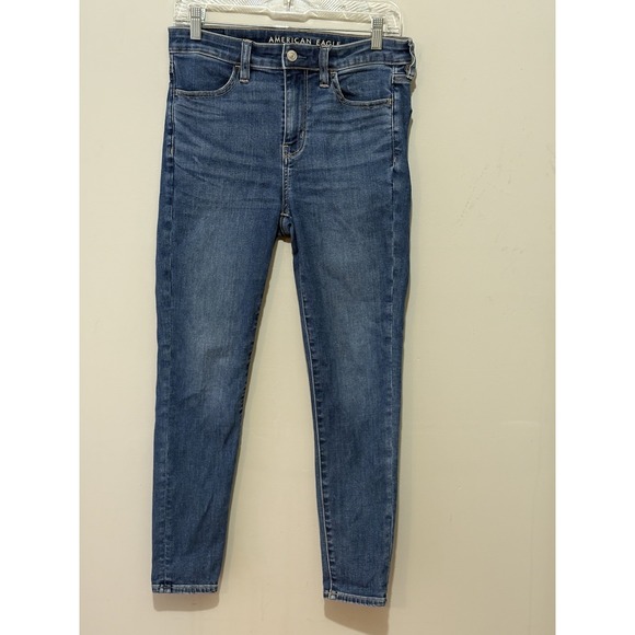 American Eagle Outfitters Denim - American Eagle Jeans Womens 8 Short Blue Next Level Stretch Jegging Denim Skinny